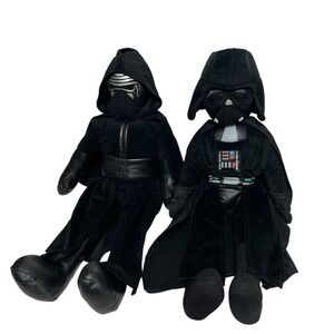 Star Wars Kylo Ren & Darth Vader 28" Plush Set Stuffed Animal Toy Pillow Collect